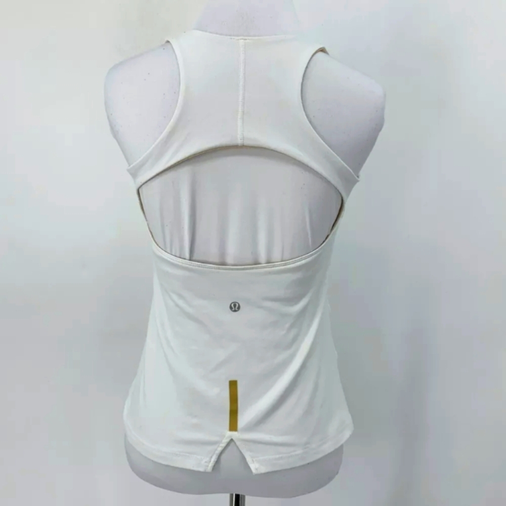 Rare Lululemon tag tank white